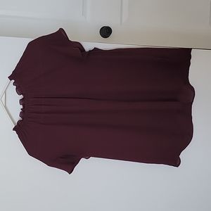 Express Short Sleeve  Blouse Size XL